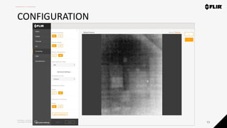 Proprietary - Company Confidential ©2019 FLIR Systems Inc. Information and equipment described herein
may require US Government authorization for export purposes. Diversion contrary to US law is prohibited.
CONFIGURATION
13
 