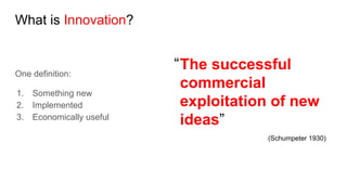 Ideation: First Step Towards Innovation