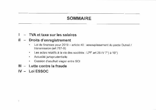 Conference Enoes Lois De Finances Et Actualites Fiscales 19 Conference Enoes Lois De Finances Et Actualites Fiscales 19