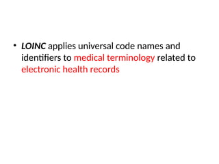 Logic observation identifiers names & codes | PPTX