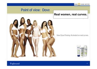 Point of view: Dove
                      Real women, real curves.




                                             31
 