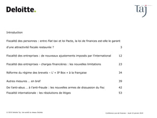 Introduction
Fiscalité des personnes : entre Flat tax et loi Pacte, la loi de finances est-elle le garant
d’une attractivi...