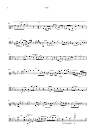 
28 2.
  
  
    

 
      
  
31

   
  

mf
 

        

 
 
35

            



        
40


 

     
       
         
44
 
f
  
  
           
 
47

 
 



   

     
rit.
    

  
Slower51








p


          
rall.(non dim.)
  
p


Viola2
 