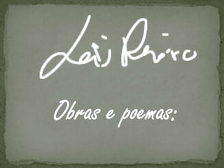 Obras e poemas: