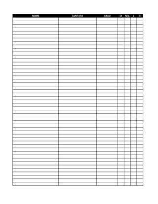 Lista de Nomes Modelo 2 | PDF