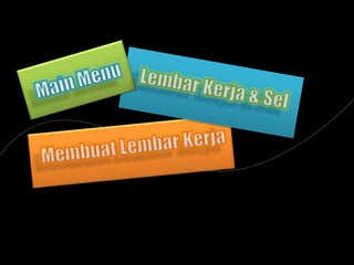pengoprasian excel