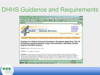 Mandates compliance for agencies receiving federal fundsWho Is Covered by Title VI?