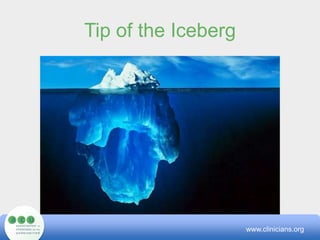 Tip of the Icebergwww.clinicians.org