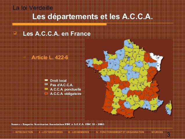 ACCA et la loi verdeille