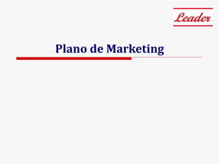 Plano de Marketing 
