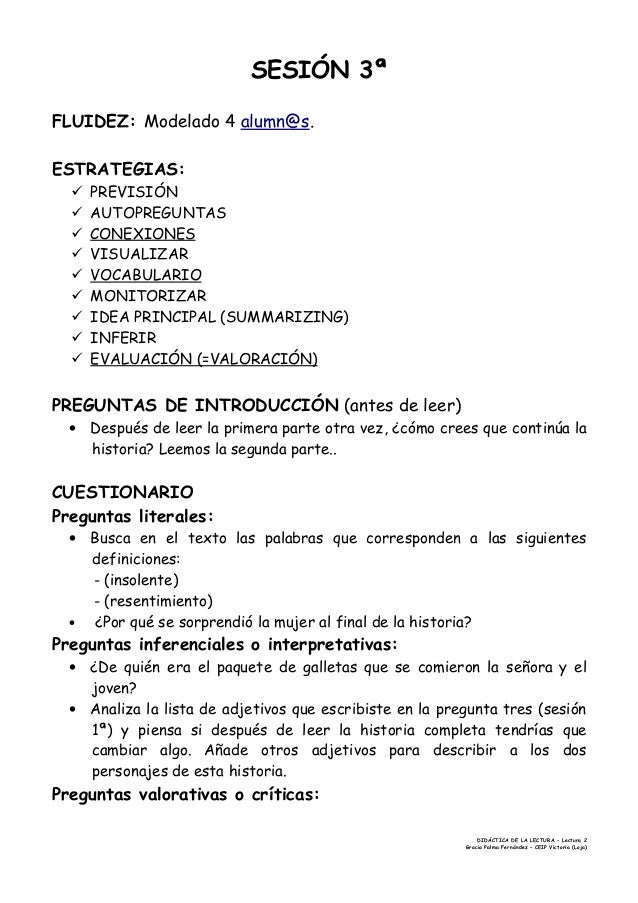 diferencia entre preguntas inferenciales y literales loja victoria el paquete de galletas diferencia entre preguntas inferenciales y literales loja victoria el paquete de galletas