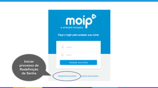 Iniciar
processo de
Redefinição
de Senha
 