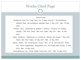 Works Cited Page 