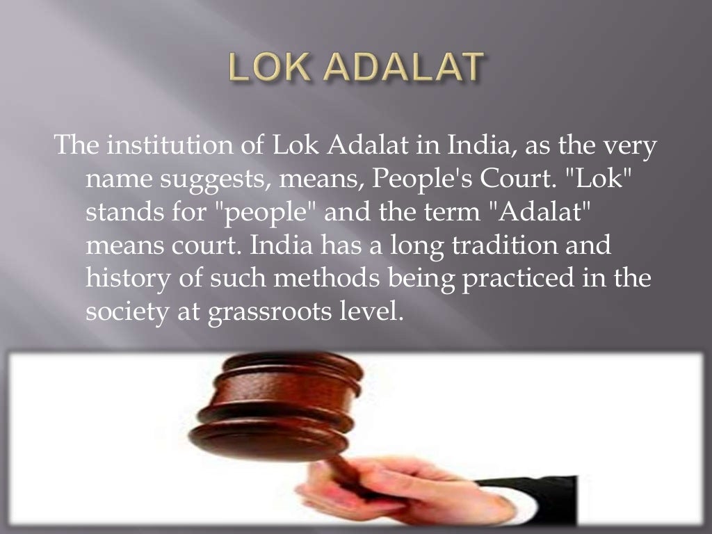 Lok adalat