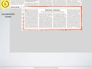 $                                                                                    
journalistische
    Formen




                  www.ulfgruener.de Juni 2010 für Verband Deutscher Lokalzeitungen
 