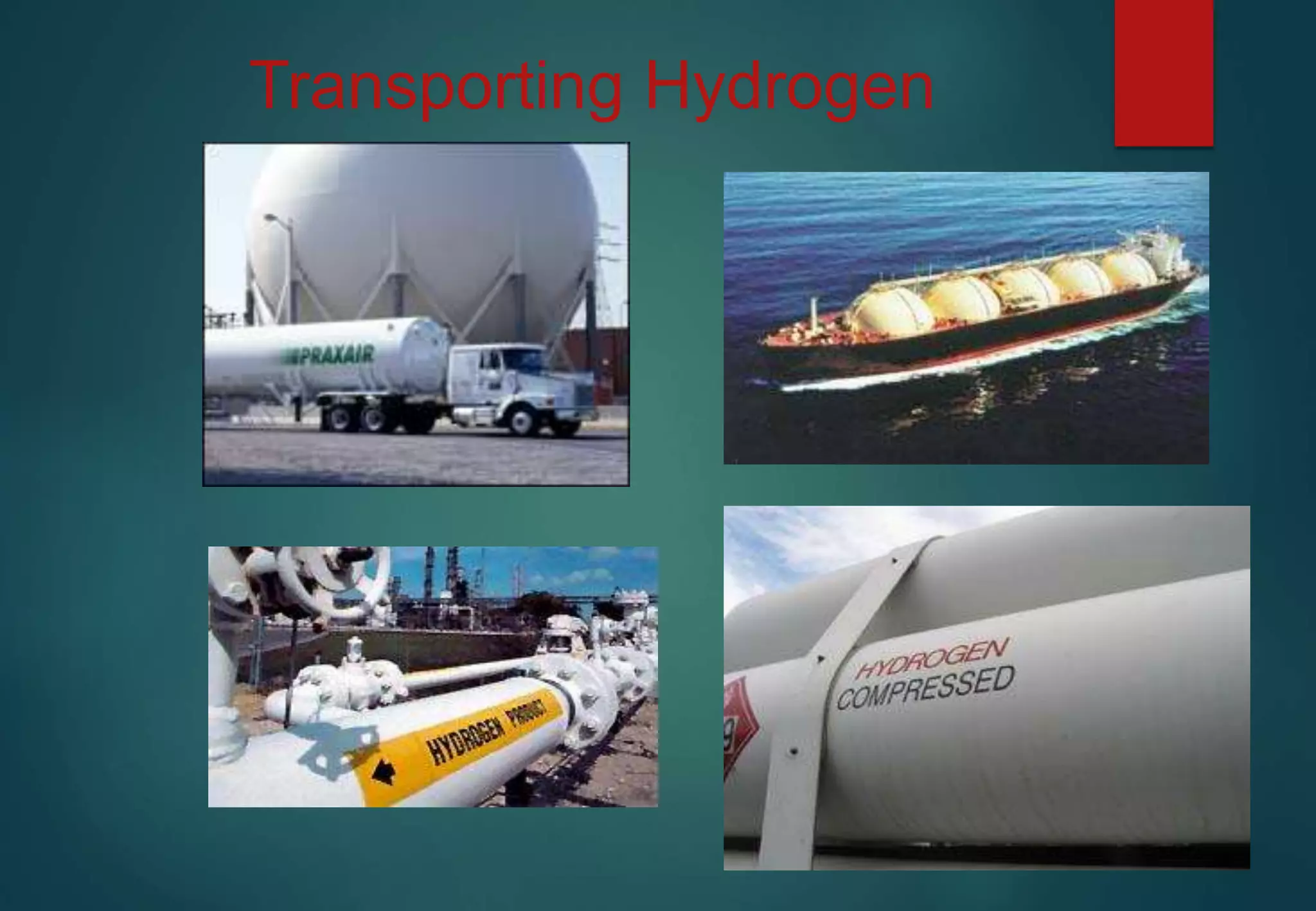 Transporting Hydrogen
 