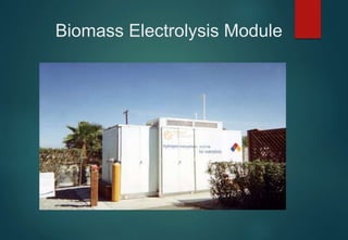 Biomass Electrolysis Module
 