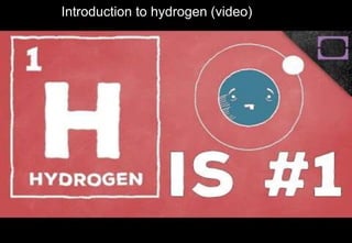 Introduction to hydrogen (video)
 