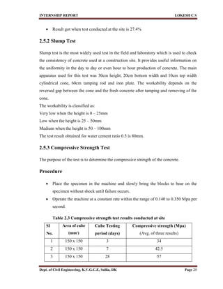 Internship Report on metro project | PDF