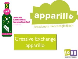 Creative Exchange
    apparillo
 