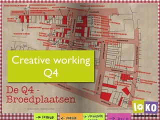 Creative working
       Q4
 