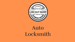Auto
Locksmith
 
