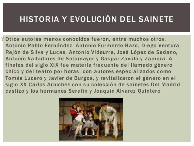 El Sainete
