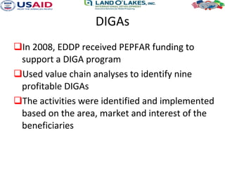 Dairy Value Chain Development