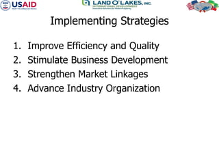 Dairy Value Chain Development