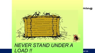 AXIOS GROUP LTD
BRIDON ROPES
NEVER STAND UNDER A
LOAD !!
 