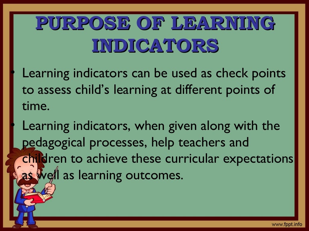 learning indicator n learning