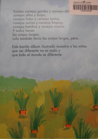 Lolo un conejo diferente