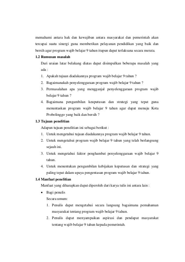 Contoh Manfaat Penelitian Pada Karya Tulis Ilmiah لم يسبق له