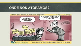 ONDE NOS ATOPAMOS? 
 