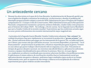 Una economía basada en recursos emplearía la tecnología para superar  recursos escasos y usaría fuentes renovables de energía. Computarizaría y automatizaría el proceso de fabricación e inventarios y diseñaría ciudades seguras, energéticamente eficientes, proveería asistencia médica universal y mejor educación. Generaría un nuevo sistema de incentivos, basado en mejorar la condición humana y ambiental.     Lamentablemente, la ciencia y la tecnología se han desviado de estos fines por razones de intereses egoístas y ganancia monetaria basada en la obsolescencia programada, conocida en ocasiones como exclusión consciente de la eficiencia. Es una ironía por ejemplo que el departamento de Agricultura de Estados Unidos, cuya función es dirigir la investigación hacia formas de incrementar el rendimiento de las cosechas, de hecho pague a los granjeros para que no produzcan a toda su capacidad mientras que muchos pasan hambre.