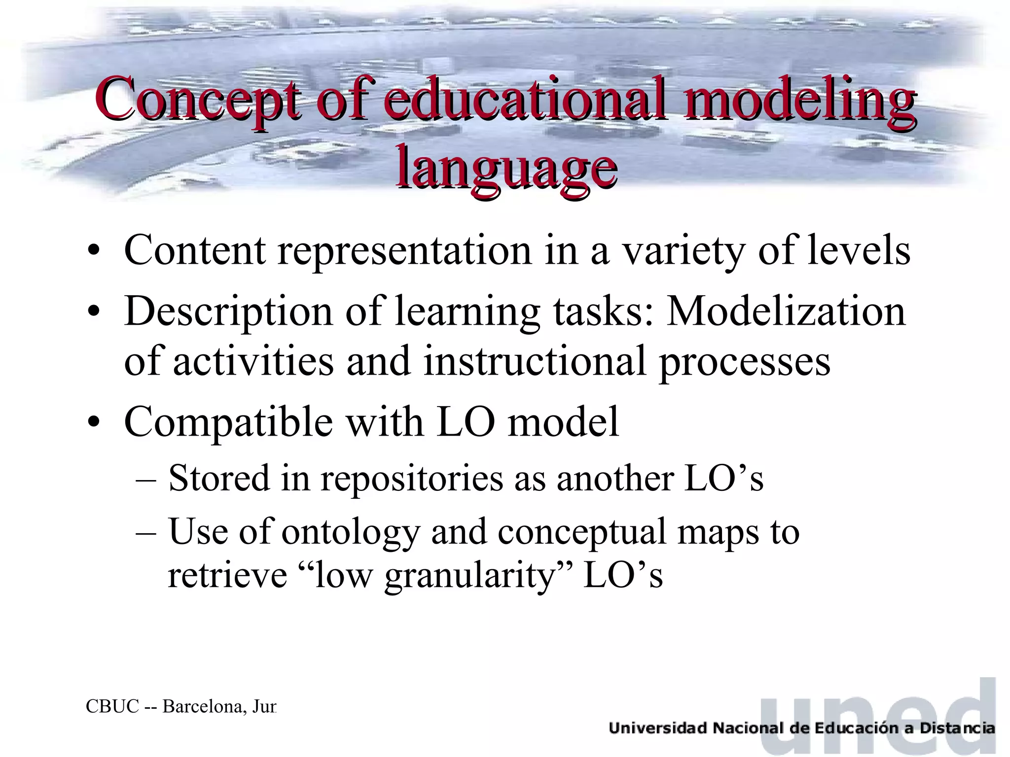 LOs Modelization Miguel CBUC June 2004 | PPT