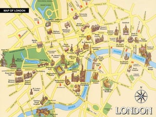 MAP OF LONDON 