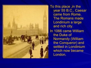 London. Founded London | PPS