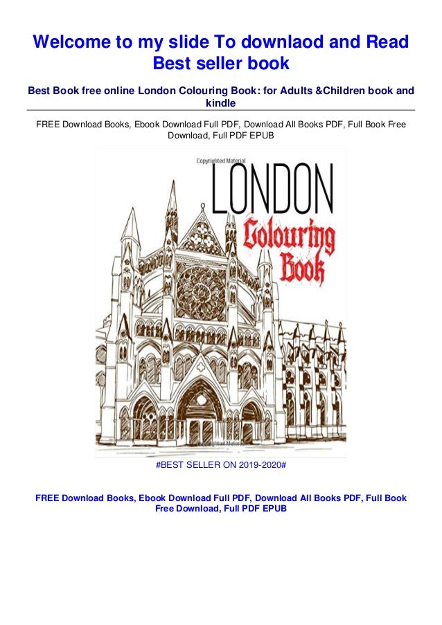 Download London Colouring Book For Adults Children P D F Epub