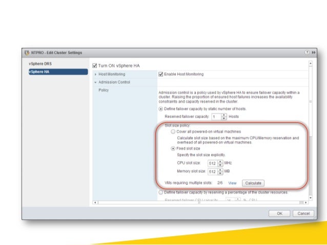 Vmware ha configuration
