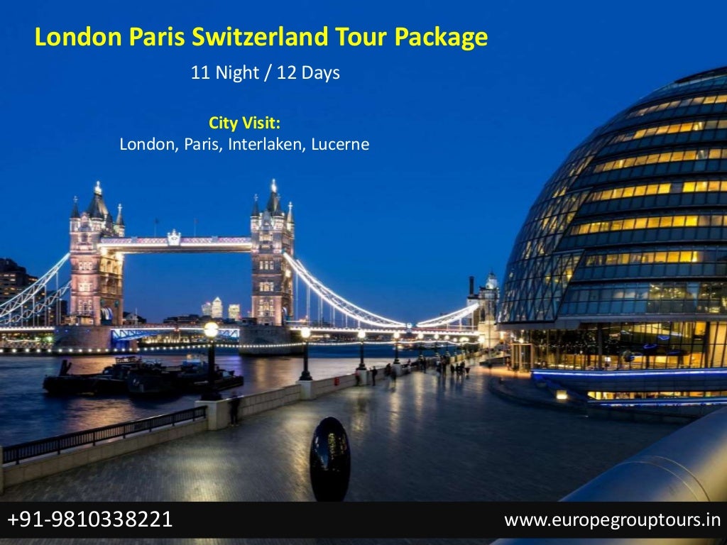 europe tour london paris switzerland