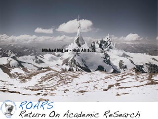 Lo dobbiamo ai nostri figli



   Michael Naj jar – High Altitude
 