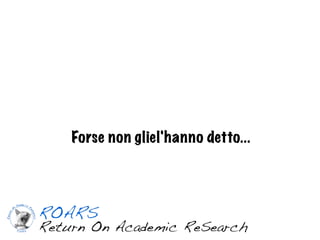 Sergio Benedetto, Anvur




“Tutte le università dovranno ripartire da zero. E quando la
 valutazione sarà conclusa, [...] q u alc he se d e d o v rà e sse re
                          c hiu sa”.
                          “Repubblica” 4 Febbraio 2012
 