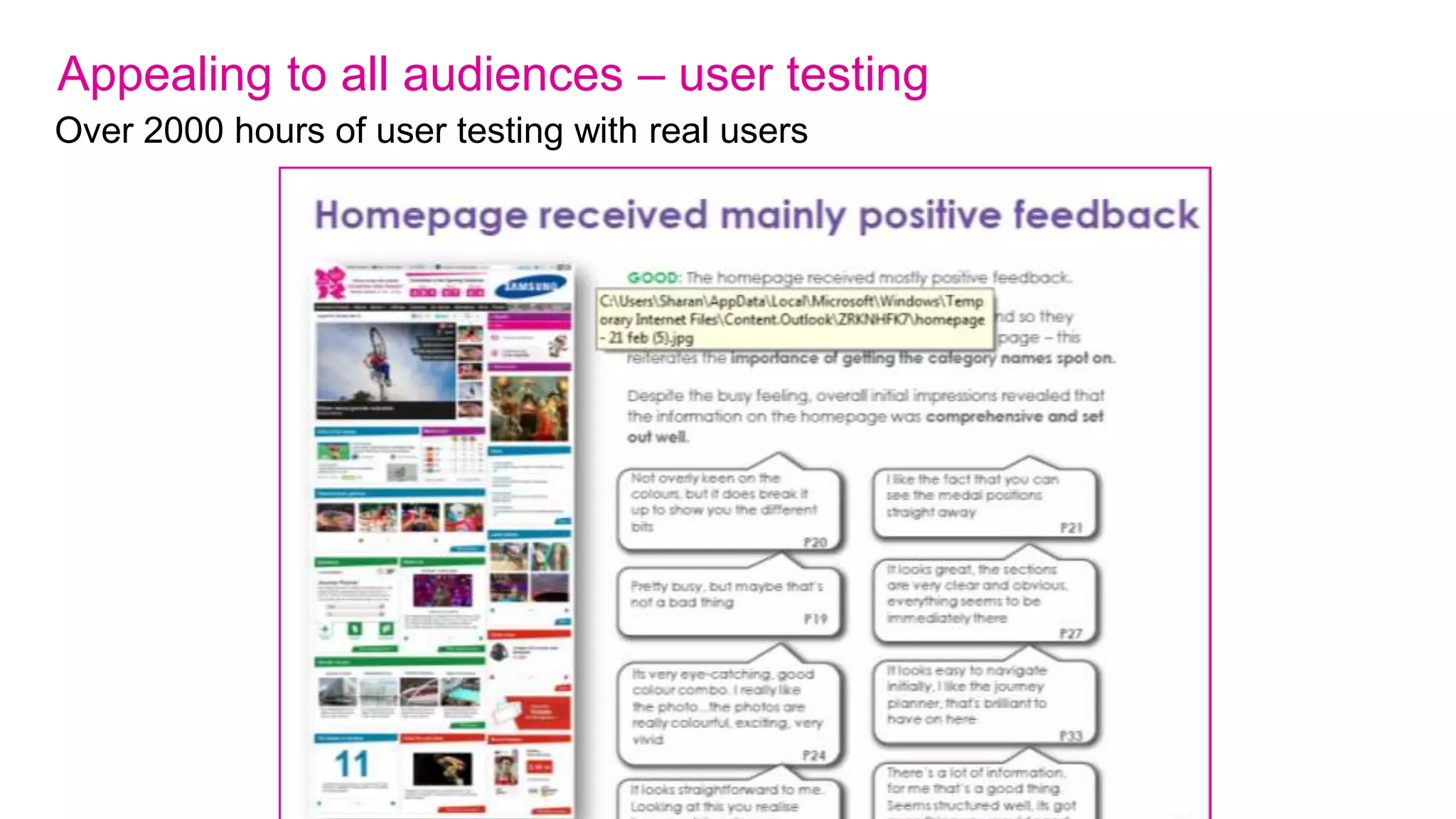 Sense of live
Bespoke real time and rich web scoreboards for every one of 302 events
 