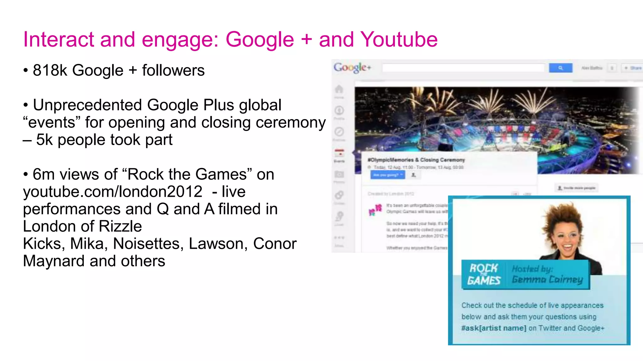 Appealing to all audiences - accessibility
Accessibility information section
 