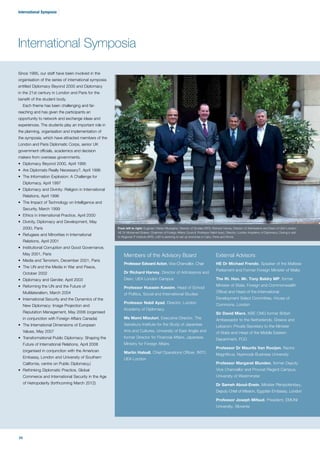 Michael Riti London Academy of Diplomacy brochure - Intelligent Partners | PDF