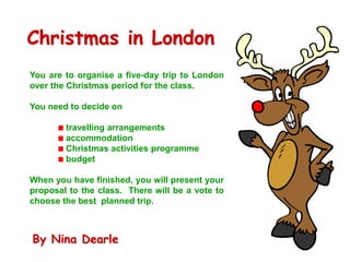 Christmas in London
School trip organised by students for students!
20162016
 