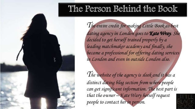 London Dating Agency Little Black Book A Matchmaker