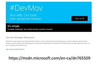 https://msdn.microsoft.com/en-ca/dn765509
 
