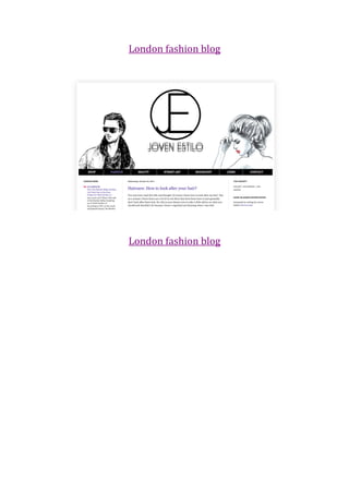 London 
fashion 
blog 
London 
fashion 
blog 
